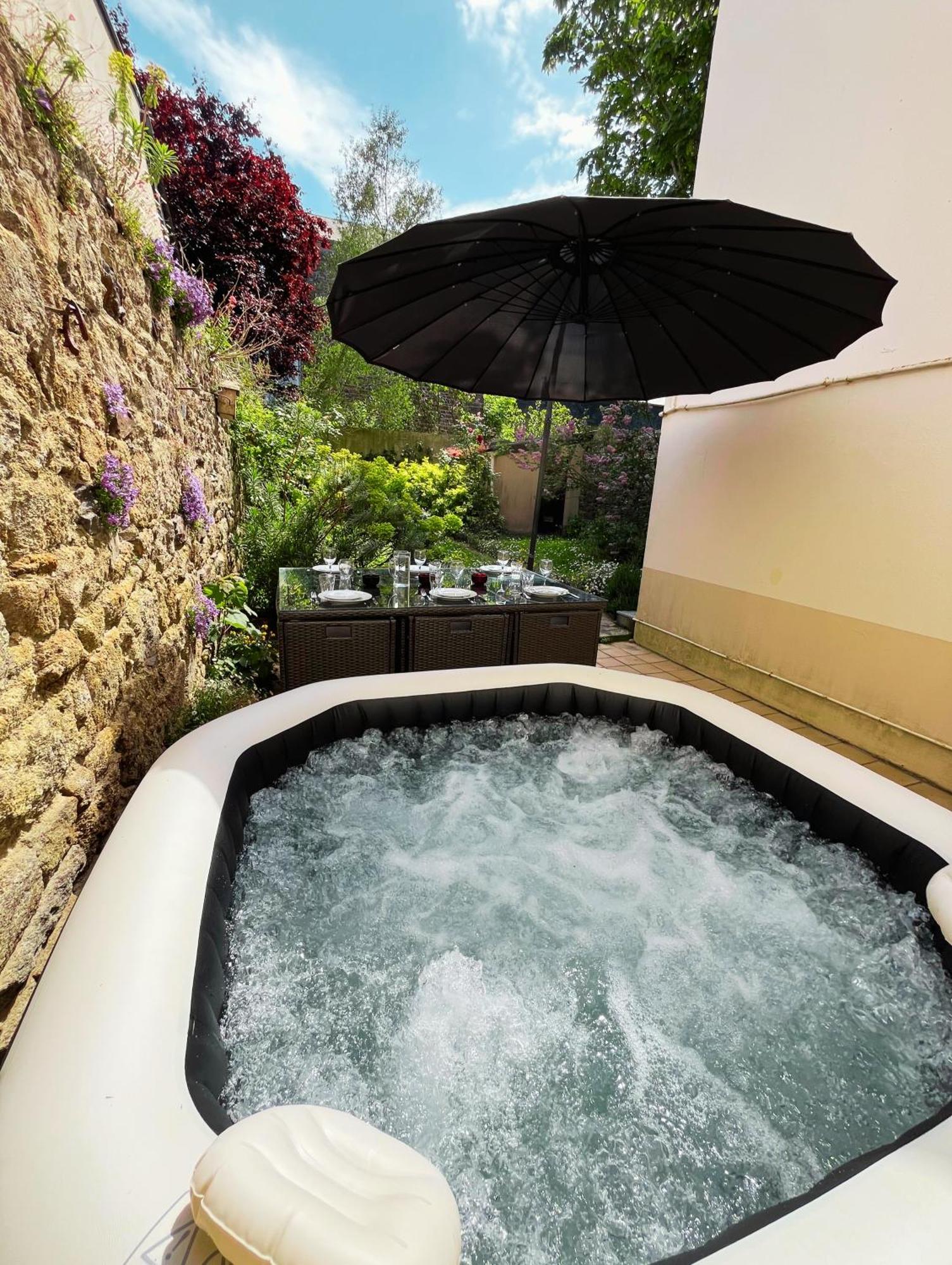 Ideal - Plage, Jardin & Jacuzzi, Proche Plage Et Thalasso - 1 A 6 Personnes سان مالو المظهر الخارجي الصورة